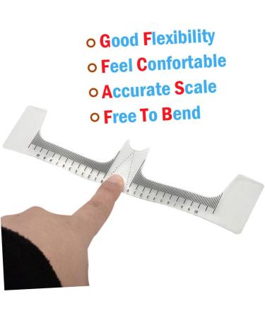 Beavorty 1pc Mask Eyebrow Shaper Ruler Professional Eyebrow Ruler Portable Eyebrow Ruler Standard Size Major - Buy Online on GoSupps.com