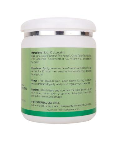 Natural Aloe Vera Gel with Vitamin C & E | Hydrates Moisturizes & Soothes Irritated Skin | Pure & Natural Aloe Vera Gel for Face Acne Scars (500g) (Buy 2 Quantity Get 1 Quantity Free) - Buy Online on GoSupps.com