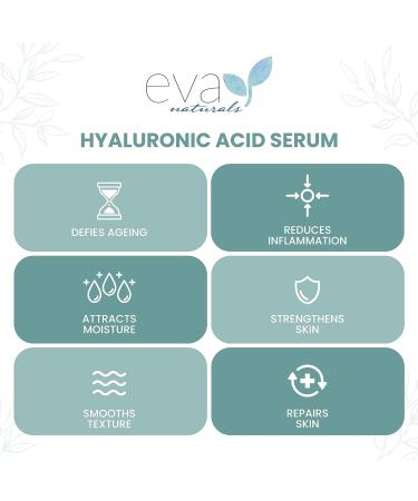Pure Hyaluronic Acid Serum for Face - Anti-Aging Facial Serum for Wrinkles and Fine Lines - Hydrating Serum for Dry Skin - 2 Oz - Buy Online on GoSupps.com