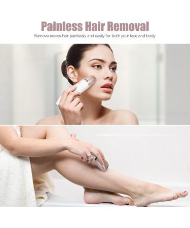 Laintene 2-in-1 Electric Razor for Women - Wet & Dry Hair Removal Trimmer for Legs, Underarms, Face - Waterproof Body Groomer Lady Shaver (Rose Gold) - Buy Online on GoSupps.com