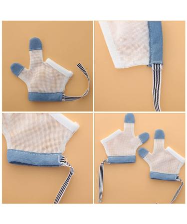 Adorainbow Baby Teething Gloves | Thumb Sucking Stopper | Nylon Finger Protector for Toddlers | Unisex Baby Teething Relief - Buy Online on GoSupps.com