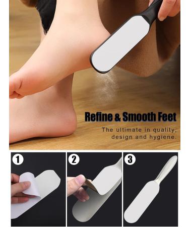 Kalolary 50PC Footfish Replacement Pads | Double-Sided Foot Rib File Inserts | Pedicure Essentials - Black Pack - Buy Online on GoSupps.com