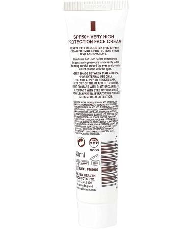 Tropic by Malibu high Protection Anti Aging face Cream 40 ml SPF 50 - Buy Online on GoSupps.com