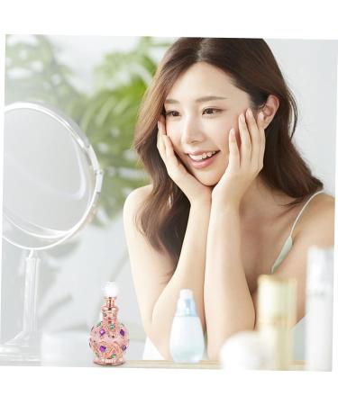 minkissy Diffuser essential oil bottle vintage dropper bottle essential oil car diffuser empty perfume storage bottle glass essential oil diffuser aromatherapy bottle alloy travel Perfume - Buy Online on GoSupps.com