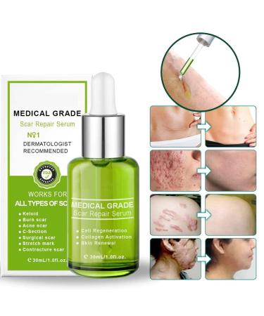 2pcs Goopgen Advanced Scar Repair Serum 30ml - Medical Grade Scar Removal Treatment - Buy Online on GoSupps.com