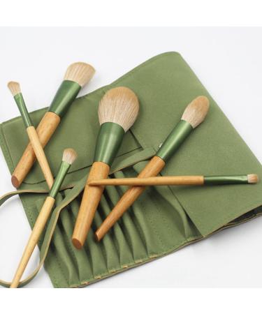 Asinfter 10 Pieces Full Makeup Brushes Foundation Brush Nose Shadow Brush Soft Fiber Hair - Buy Online on GoSupps.com