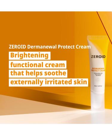 ZEROID Dermanewal Protect Cream - Revitalizing Care After Treatment (50 mL) | International Shipping Available - Buy Online on GoSupps.com