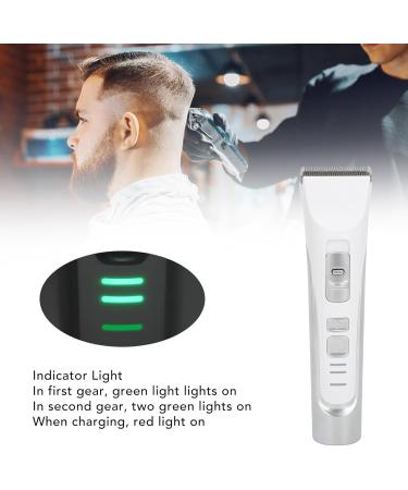 Electric Hair Trimmer Powerful Motor Efficient Fast Charging Long Battery Life Wireless Hair Trimmer with Indicator Light for Home Use (White) - Buy Online on GoSupps.com