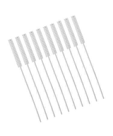 Cleaning tool for hearing aids 10 pieces 2.5 mm cleaning brush for hearing prostheses nylon brush for cleaning ventilation pipes for pipe holes