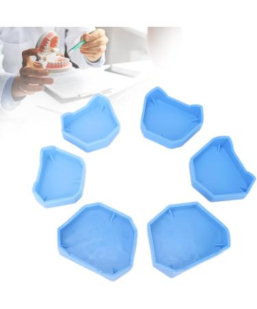 Premium 6-Part Silicone Dental Model Base for Laboratory - Ideal Gypsum Forms for Dental Professionals - Buy Online on GoSupps.com