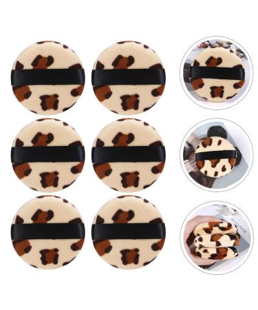 Beaupretty 18 Pcs Leopard Print Makeup Puff Set - Under Eye & Foundation Sponges - Soft Cotton Cosmetic Puffs for Flawless Finish - Buy Online on GoSupps.com
