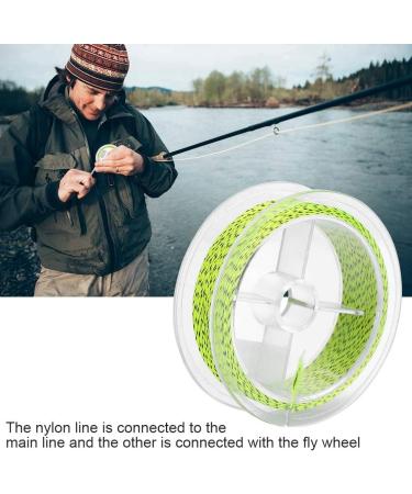 50m Fly Fishing Line - Strong Nylon Weight Forward Floating Line | 20LB Braid Fishing Accessories - Yellow & Black - Buy Online on GoSupps.com