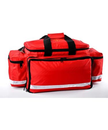 Aurelius Large Capacity First Aid Responder Bag - Empty EMT Trauma Kit for Emergency Supplies (Longer Plus) - Buy Online on GoSupps.com