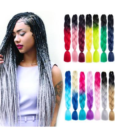 BOKIOESDE Style Upgrade Synthetic Hair Extensions Designed For Braiding Natural Colorhigh Similarity To Real Hair B9 - Buy Online on GoSupps.com