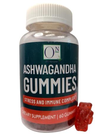 Amazing Ashwagandha Vegan Gummy Ayurvedic Miracle Herbs Support Immune System Stress Relief Promote Quality Sleep from OTC Nutricorner