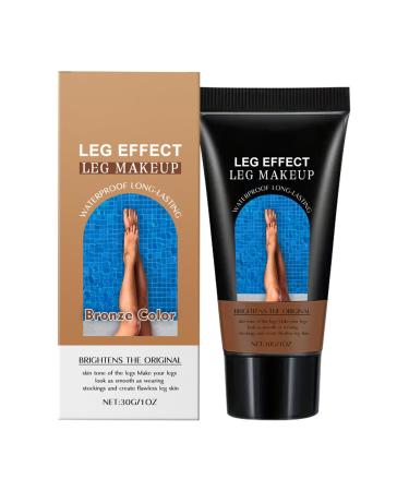 G n rique Leg Vein Concealer Leg Makeup Waterproof No Transfer Long-Lasting Scar Coverage Matte Tan Body Foundation for Varicose Women & Tanner