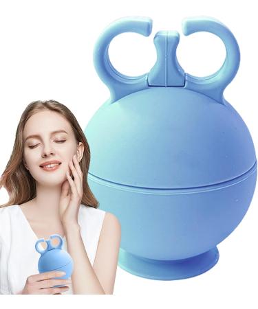 Facial Ice Cream Shape Silicone Brush - Cool Face Ice Balls for Summer Massage | Reusable Cold Therapy for Men & Women - Buy Online on GoSupps.com