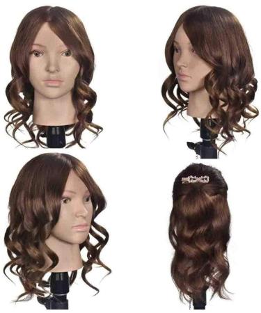 ZHJING Fashion Model Head - Bridal & Barber Training Dummy for Hair Styling Dyeing Perming | International Shipping Available - Buy Online on GoSupps.com