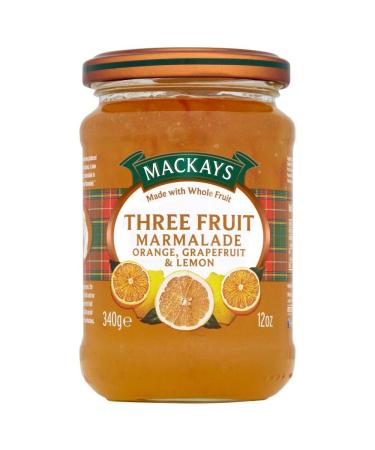 Mackays Trois Fruit Marmalade (340g) - Paquet de 2