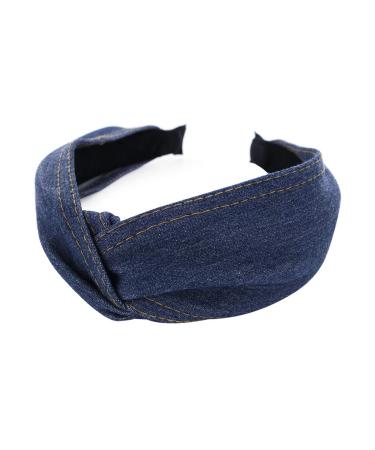 Axy wider hair ripe with refined knots and jeans fabric - vintage miracle -beautiful headband hair accessories women hair tires hr34b jeans look (jeans look) - Buy Online on GoSupps.com