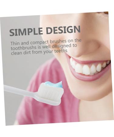 Plafope Soft Toothbrush Set - 8 Long Handle Brushes for Daily Gum Care & Oral Hygiene - Buy Online on GoSupps.com