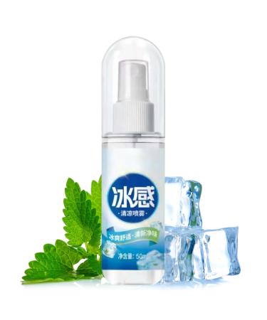 Spray de refroidissement - Spray froid pour temps chaud | Spray de refroidissement pour le visage et le corps | Spray de refroidissement du visage | Spray de brume pour le corps | Spray de 50ml
