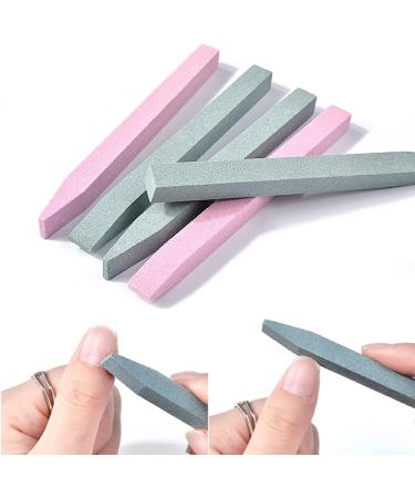 dijiusidy 2 Pieces Nail Files Manual Handheld Manicure Pedicure Sanding Tips Buffer Portable Toenail Polishing Sand Blocks Tools - Buy Online on GoSupps.com
