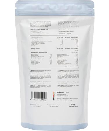 Poudre hydrolysat de collag ne prot in e provenant d' levage de p turage et d'alimentation de l'herbe | + Vitamine C | Go t neutre | Compl ment alimentaire | Sans additifs | Sans gluten et - Buy Online on GoSupps.com