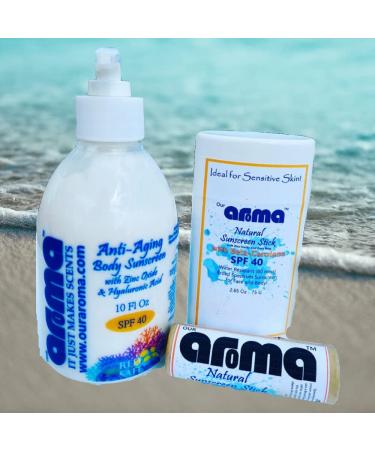 Original Sunscreen Face Stick - Broad Spectrum SPF 40 | Travel-Friendly 0.5 Oz - Shop Now - Buy Online on GoSupps.com