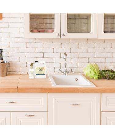 Cucina Hand Soap Set - Sea Salt and Amalfi Lemon - 200ml & 1L Refill - Buy Online on GoSupps.com