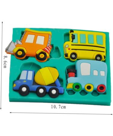 OUNONA 3 Pcs Silicone Gummy Molds Chocolate Cake Stencil Fudge Molds DIY Soap Mold Silicone Cake Mold Household Cake Mold Silicone Baking Mold DIY Mould Silicone Fondant Mold Decorate Car 10.7*8.6 CMx3pcs - Buy Online on GoSupps.com