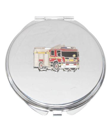 Fire Engine Compact Mirror Handbag Gift With Free Engraving 127