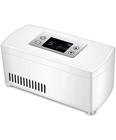 Mini Diabetic Cooler Insulin Refrigerator Portable Medicine Fridge Compact Medication Cooling Case for Car Travel 2-8 Home Medical Organize Cooler Box Single Battery outstanding78