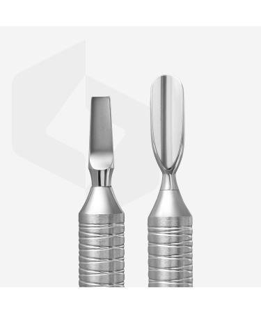 STALEKS PRO Expert Rounded Wide Pusher and Straight Wide Blade Two-Sided Manicure Pusher - Model PE-100/5 - Buy Online on GoSupps.com