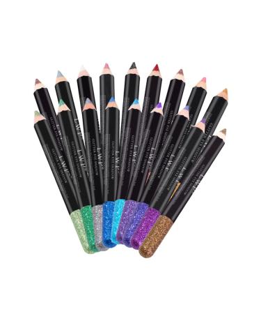 VINTORKY Makeup Eyeshadow 3pcs Women Cosmetic Pen Eyeshadow Pen Waterproof Eye Shadow Pen Makeup Pen Sequins Does Not Fade 1 count (Pack of 1) As Shown