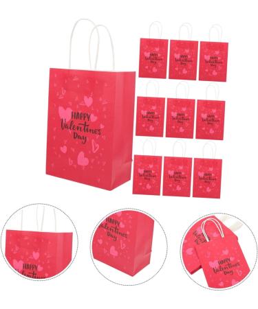 Mobestech 40 Pcs Valentine's Day Tote Love Heart Gift Pouches Love Heart Bag Love Party Favors Bag Reusable Gift Wrap Gift Wrapping Bags Valentines Goodie Bags Wrapping Paper Handheld Child 1 count (Pack of 1) As Shown 1x4pcs - Buy Online on GoSupps.com
