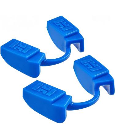 Weight Lifting Mouthpiece for Fitness | 2-Pack Blue Powerlifting Protection - Ideal for Strength Sports - Buy Online on GoSupps.com