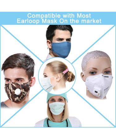 Buy Afunta Mask Ear Hook Belt Extension - 8 Anti-Slip Adjustable Ear Hooks & 8 Storage Clips | Comfort for Long Mask Wear - International Shipping - Buy Online on GoSupps.com