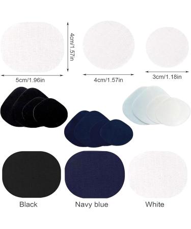 Self-Adhesive Shoe Repair Patches - 24 Piece Kit for Sneakers High Heels & Clothing - Durable Round Patches in 4 Colors - Buy Online on GoSupps.com