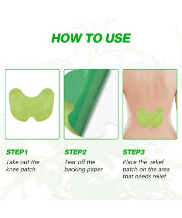 Flexiknee Natural Herbal Knee Pain Patch for Joint Relief - 2 Bags/24 Pcs - Buy Online on GoSupps.com