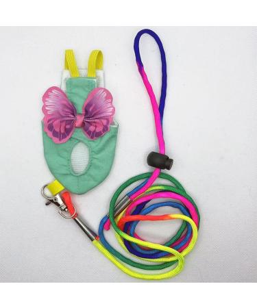 Hapihom Parrot Diapers with Dishes & Leash | Airwear Suit for Small & Medium Birds - Protect Against Parasites - Buy Online on GoSupps.com