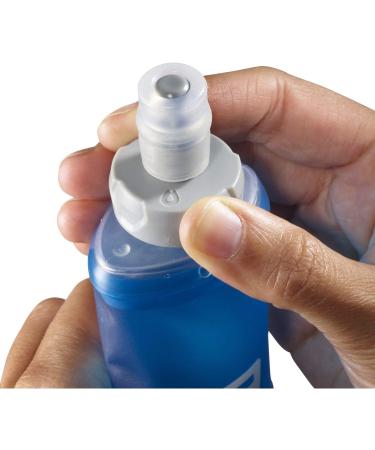 Salomon Soft Flask with Straw 500ml - Clear Blue | 17 oz, 150 ml Capacity - Buy Online on GoSupps.com