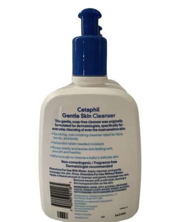 Cetaphil Gentle Skin Cleanser 16 Fl Oz - Pack of 3 | For All Skin Types - Buy Online on GoSupps.com