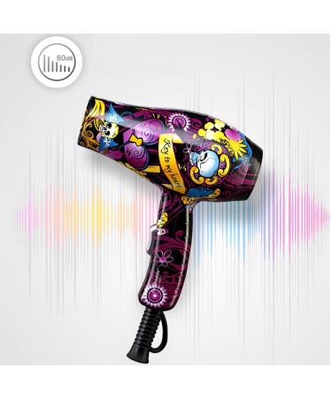 Professional Hair Dryer 2000W Lightweight Hairdryer Ionic Hairdryer Salon Blow Dryer Fast Dry Dryer with 3 Speeds DC Motor Diffuser & Concentrator Overheating Protection for Travel Salon Home Use - Buy Online on GoSupps.com