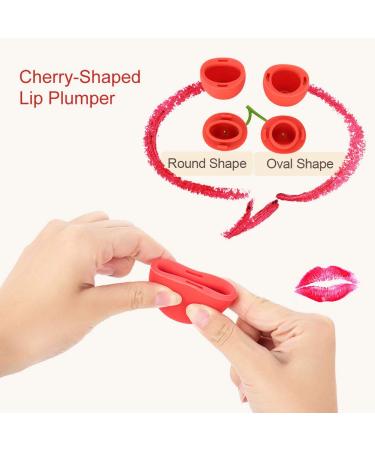 Lips Enhancer Plumper Device - Cherry-Shaped Suction Tool for Fuller Lips | International Shipping Available - Buy Online on GoSupps.com