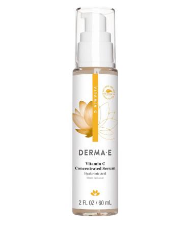 DERMA E Vitamin C Concentrated Serum 2oz (Pack of 2) - Brighten & Firm Skin - Buy Online on GoSupps.com