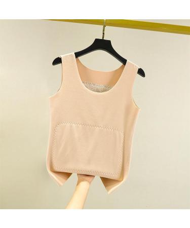 Buy Women's Seamless Thermal Tank Top & Fleece Shirt Set - Comfortable Beige Base Layer & U-Neck Sleeveless Undershirt for Kids Football | International Shipping Available - Buy Online on GoSupps.com