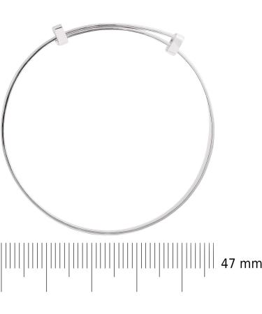 Ornami Teddy Sterling Silver Baby Bangle - Adjustable Size - Buy Online on GoSupps.com