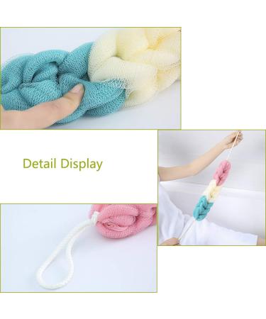 Buy Luffa Bath Sponge Set - 3 Shower Sponges 2 Exfoliating Gloves & Massage Shoes for Ultimate Body Care | Perfect for Sauna & Shower - Buy Online on GoSupps.com