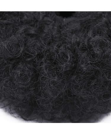 JHZHONG Afro Puff Drawstring Ponytail for Black Women Short Kinky Curly Afro Ponytail Synthetic Hair Afro Bun Drawstring Ponytail for Women(1B-Black/small size(Pack of 2) small size(Pack of 2) Black(1B) - Buy Online on GoSupps.com